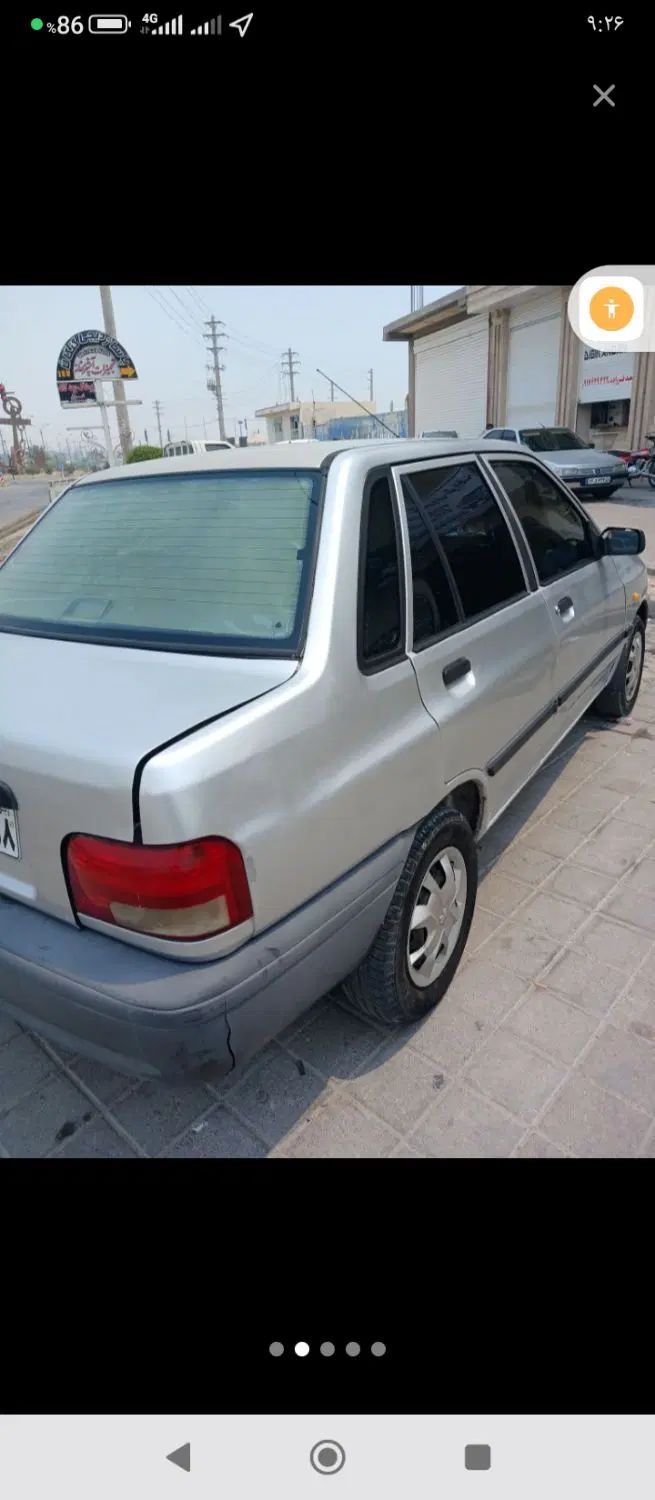 پراید صبا بنزینی - 1386
