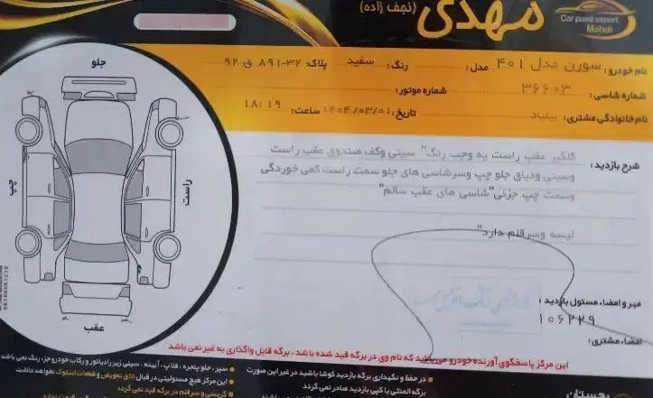سمند سورن پلاس تاکسی دوگانه سوز - 1401
