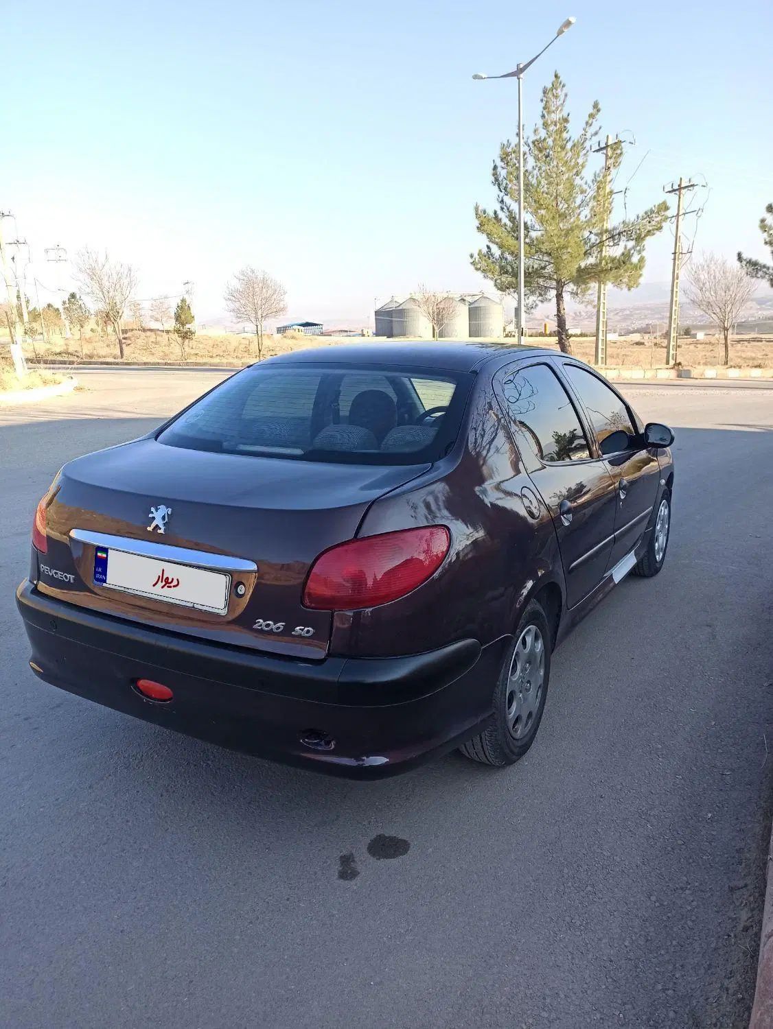 پژو ۲۰۶ صندوق دار v8 - 1396