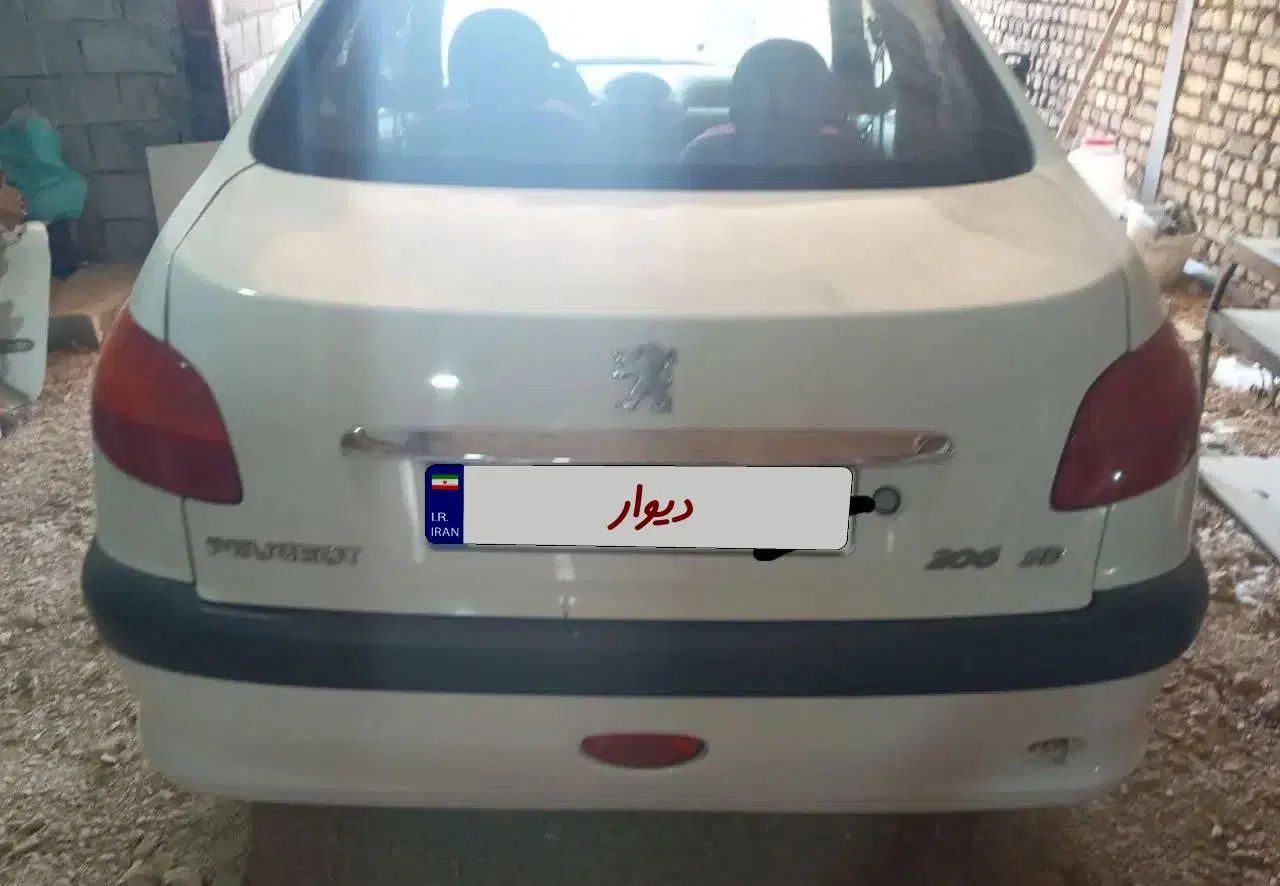 پژو ۲۰۶ صندوق دار v20 - 1389