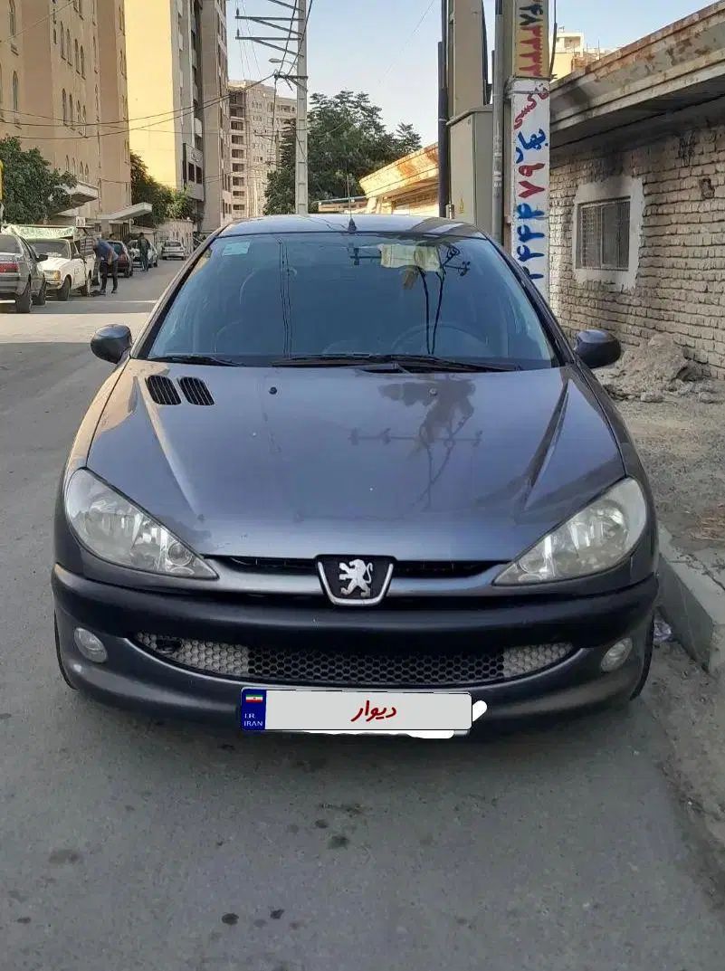 پژو ۲۰۶ صندوق دار v8 - 1391