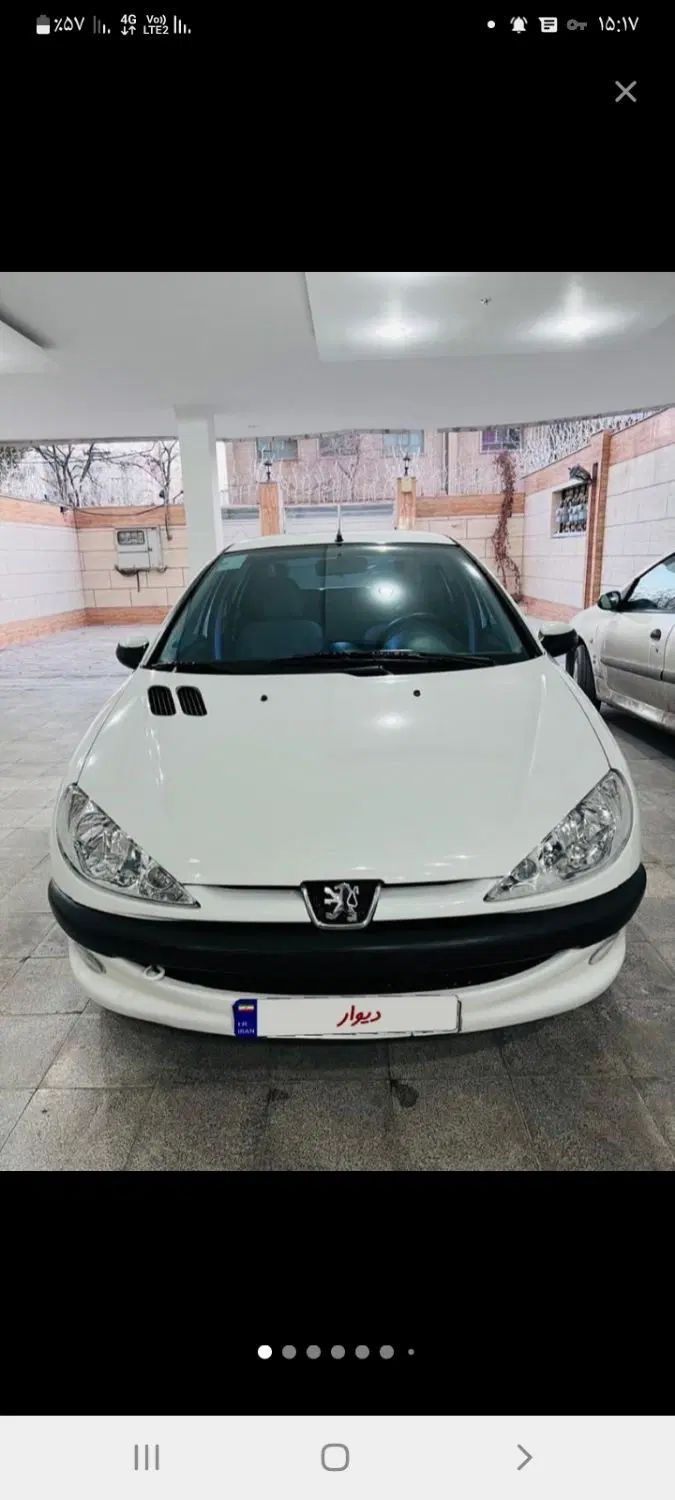 پژو ۲۰۶ صندوق دار v8 - 1397