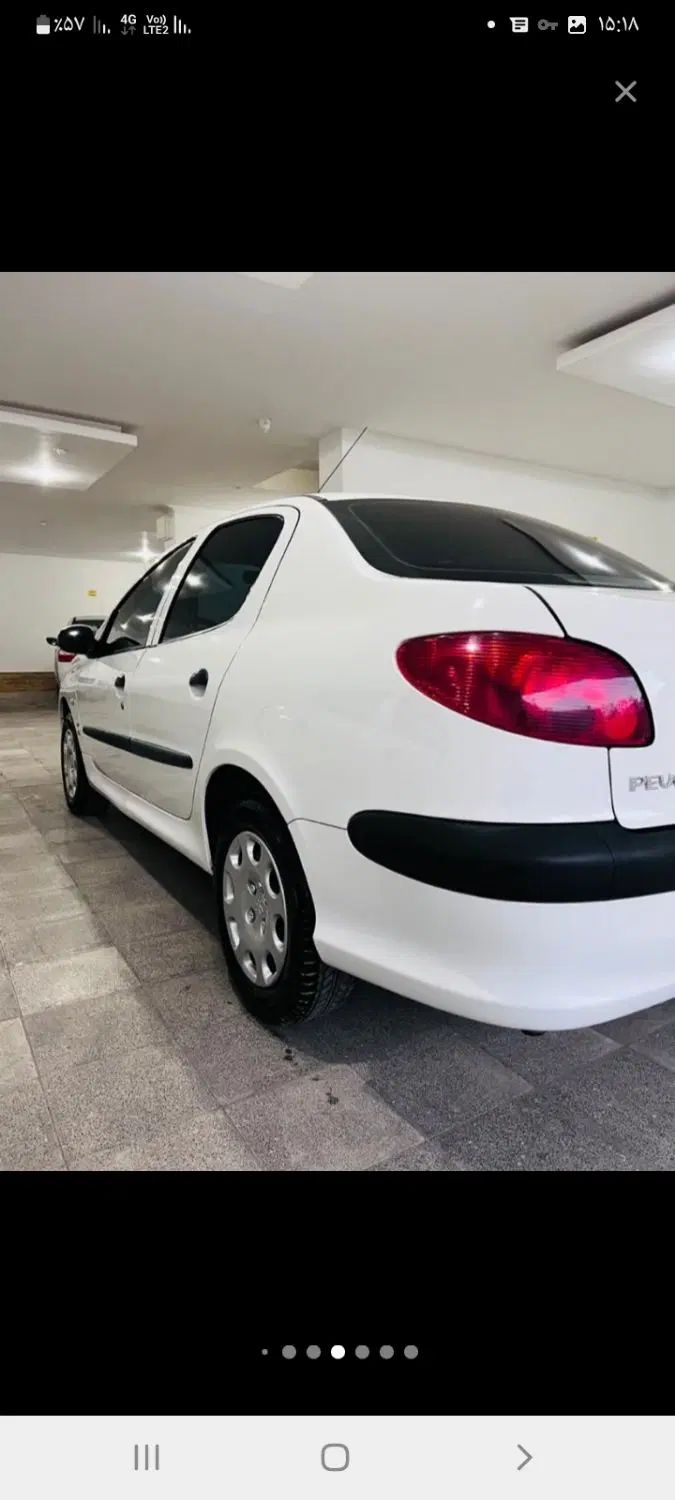 پژو ۲۰۶ صندوق دار v8 - 1397