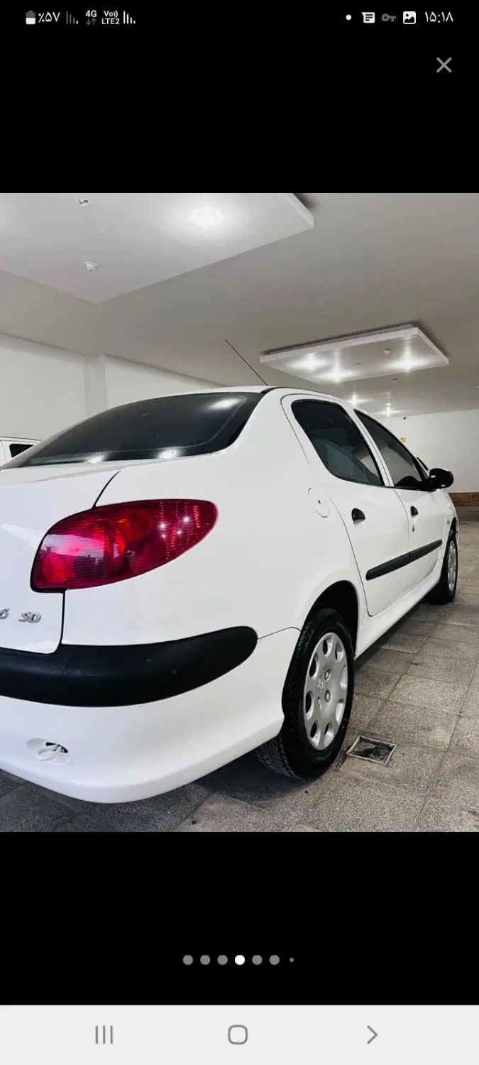 پژو ۲۰۶ صندوق دار v8 - 1397