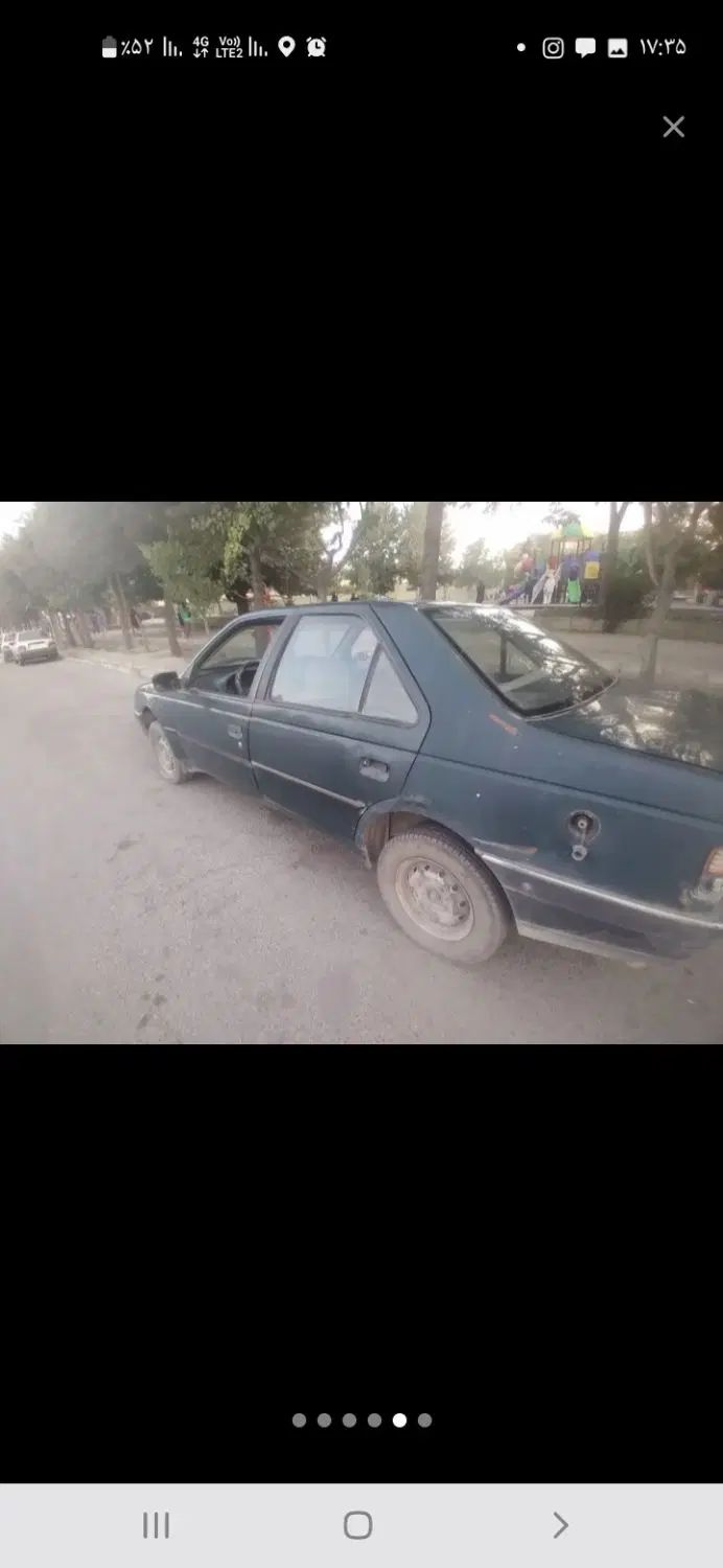 پژو آردی دوگانه سوز CNG - 1384