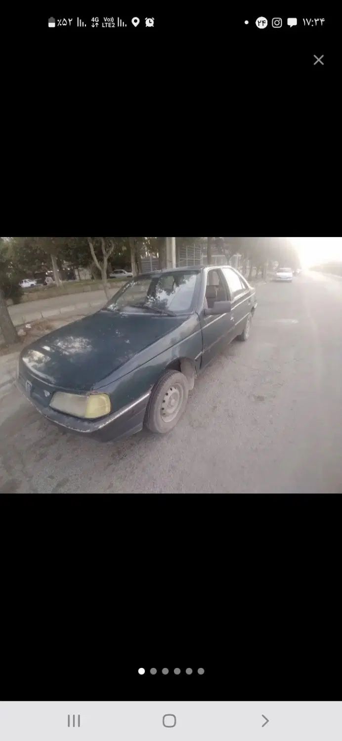 پژو آردی دوگانه سوز CNG - 1384