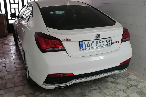 ام جی 6 لیفت بک GT فیس جدید - 2016