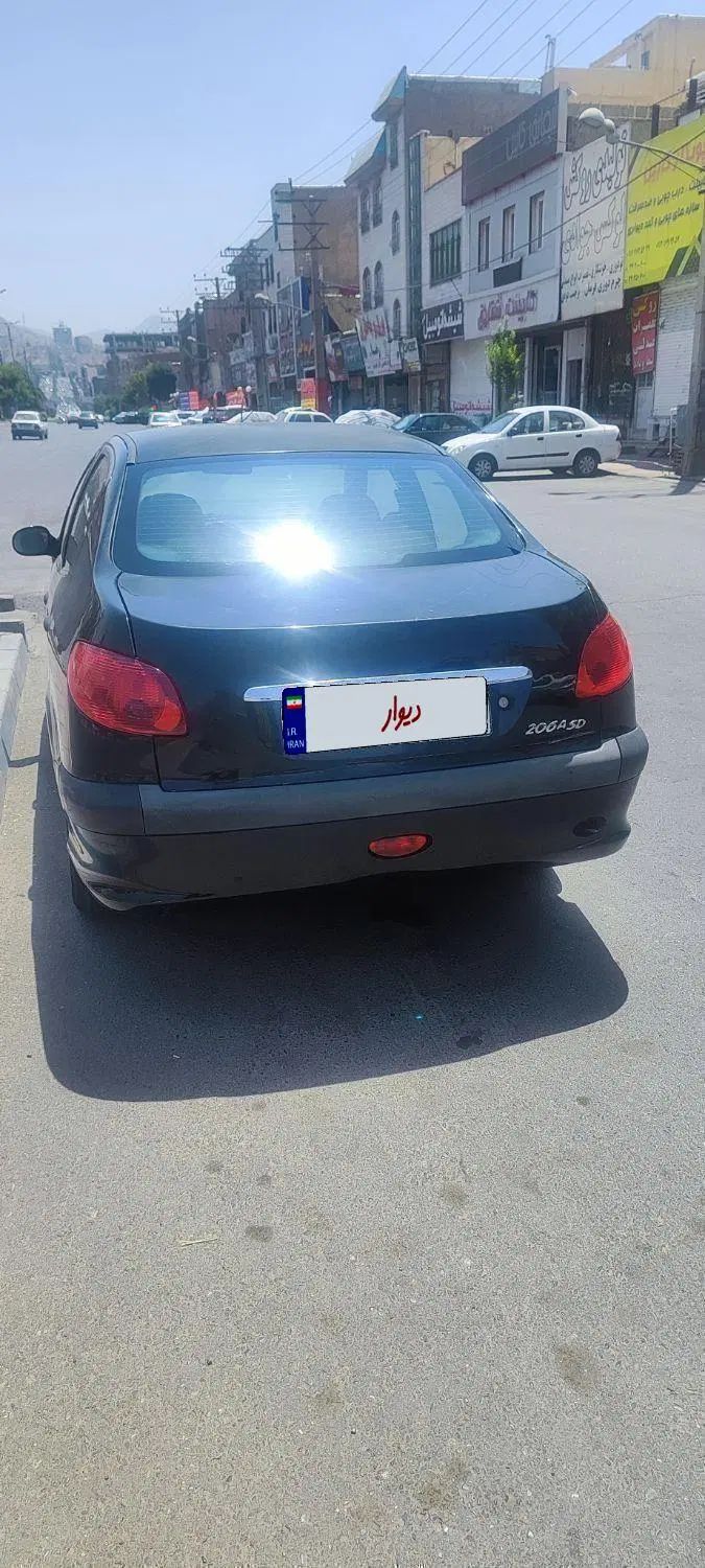پژو ۲۰۶ صندوق دار v9 - 1390