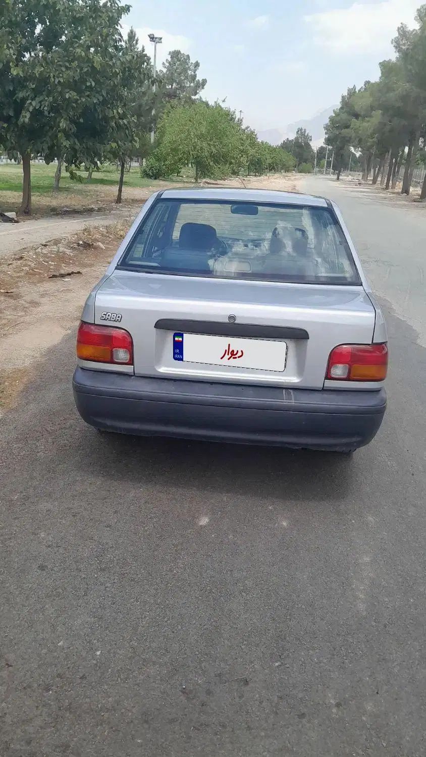 پراید صبا بنزینی - 1387