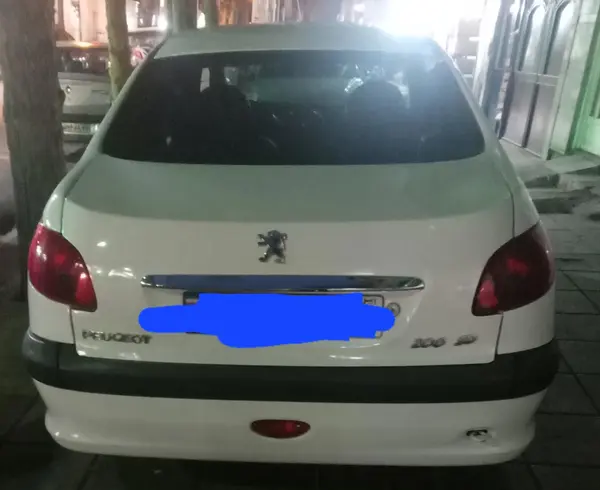 پژو ۲۰۶ صندوق دار v20 - 1390