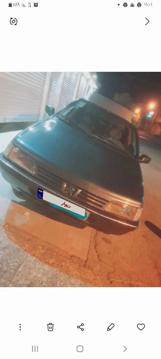 پژو 405 GLX - دوگانه سوز - 1396