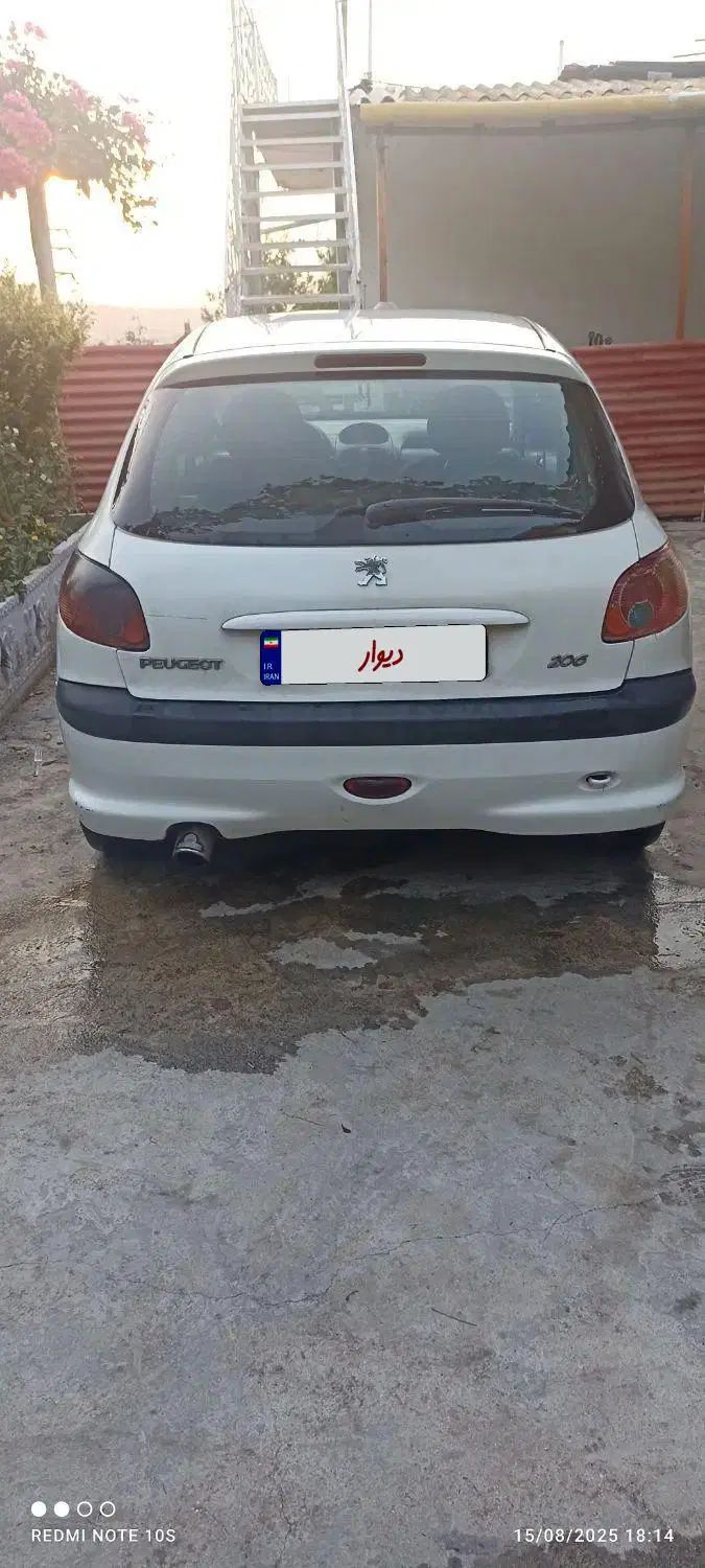 پژو 206 تیپ 2 - 1387