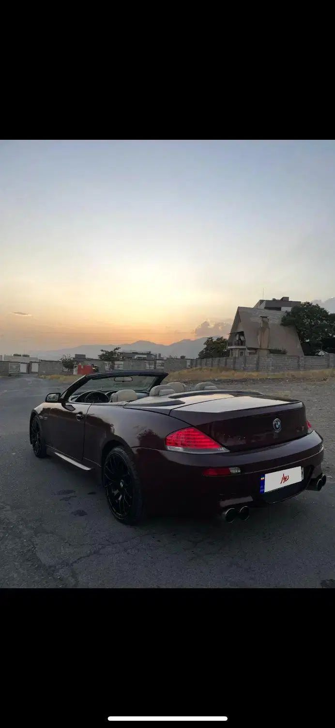 ب ام و سری 6 کروک 630i - 2007