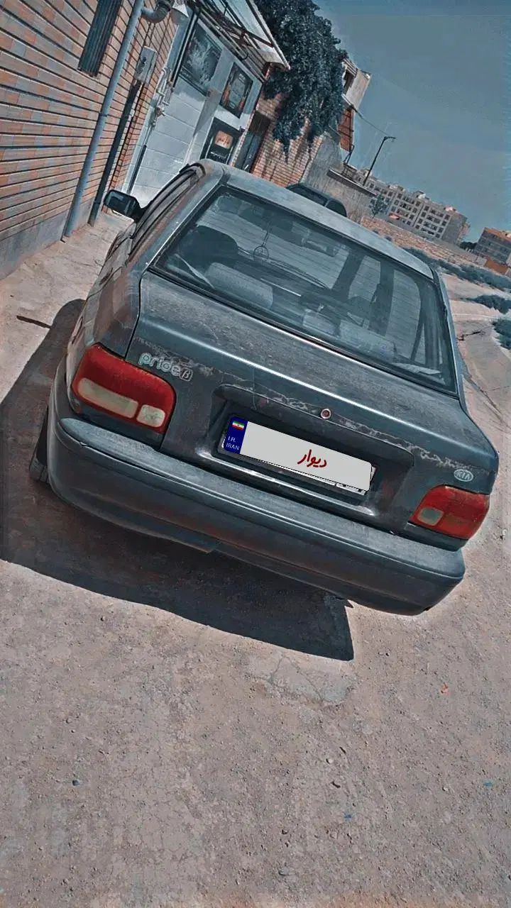 پراید صبا بنزینی - 1381