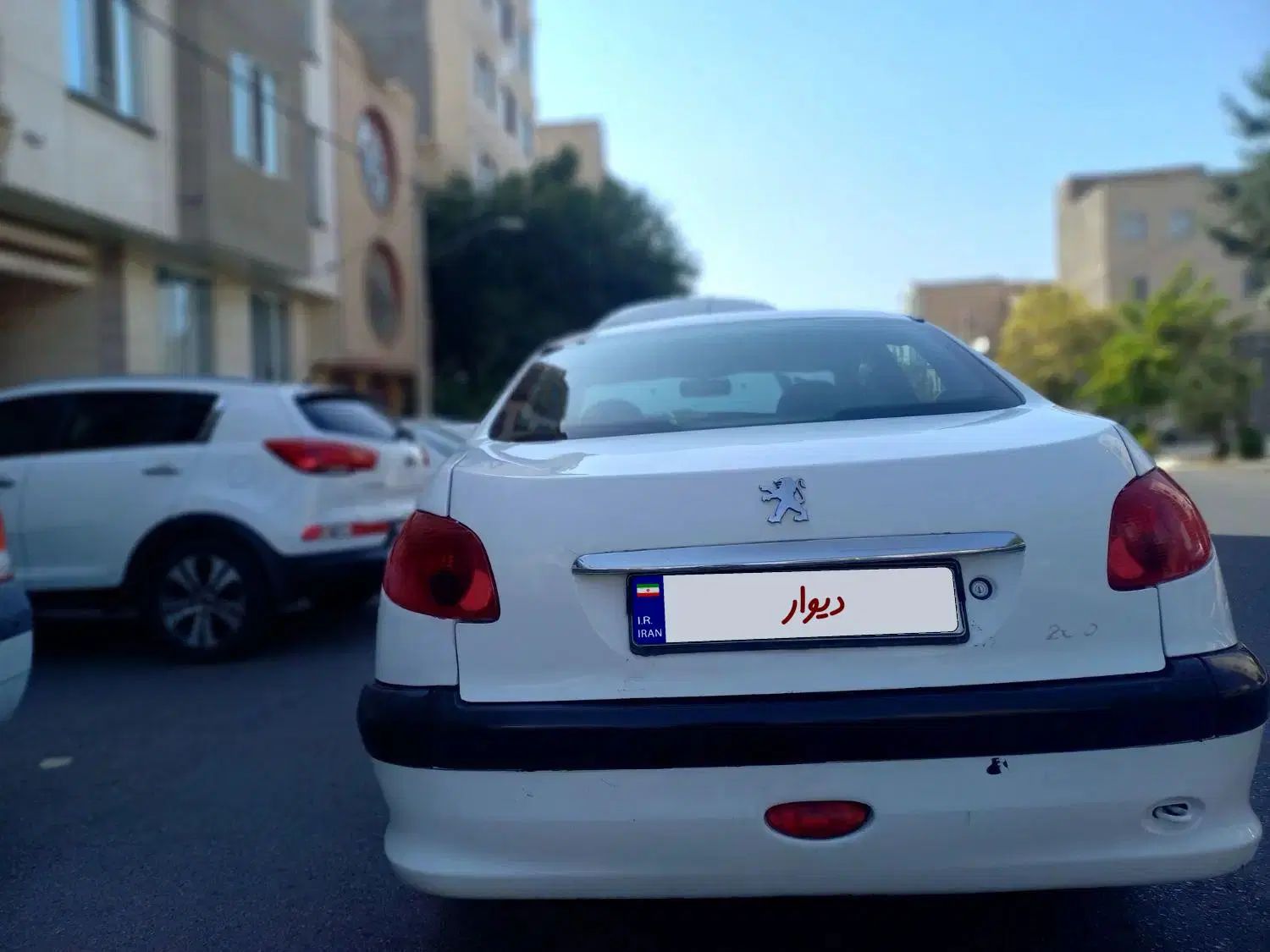 پژو ۲۰۶ صندوق دار v8 - 1390