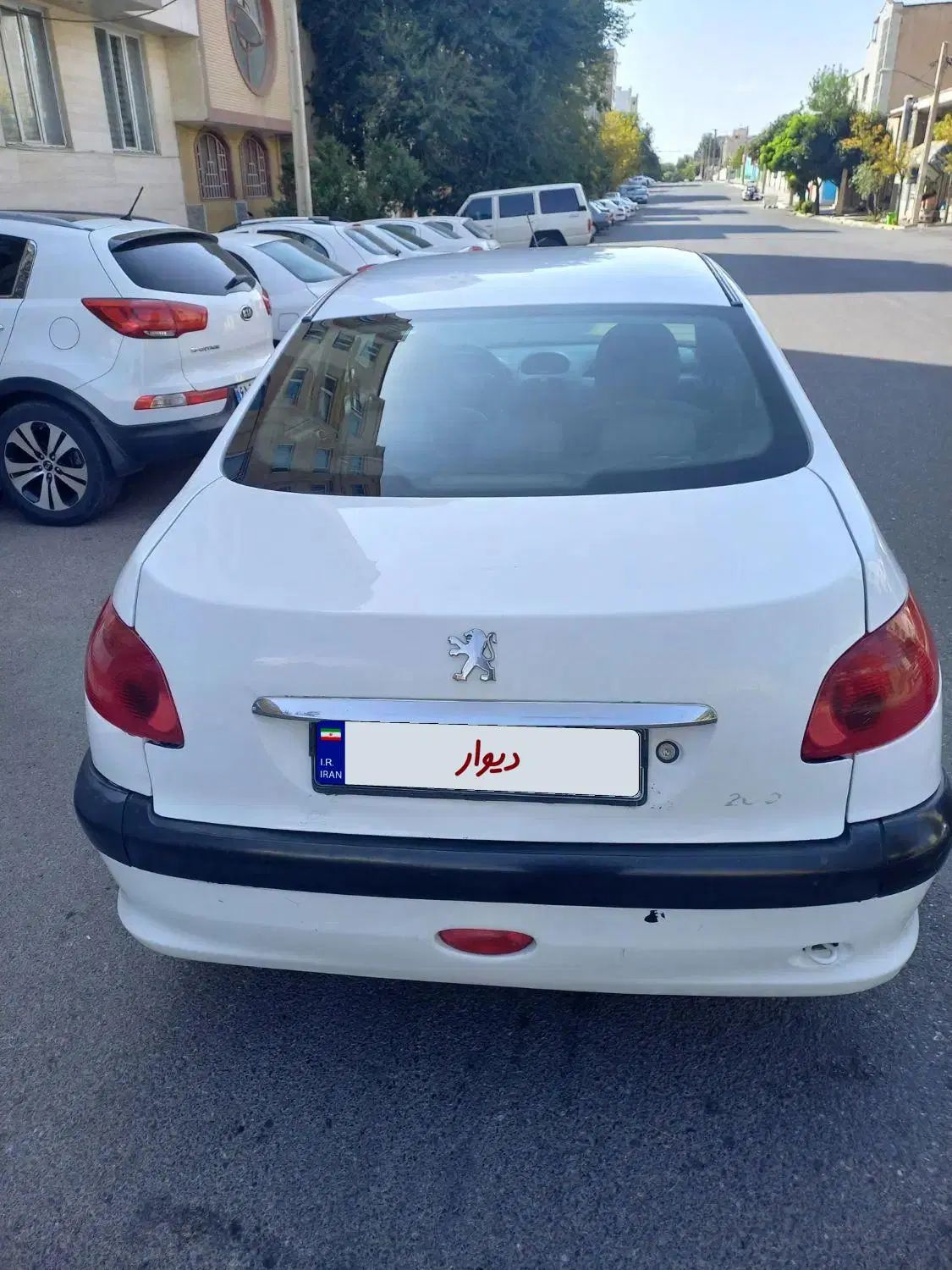 پژو ۲۰۶ صندوق دار v8 - 1390