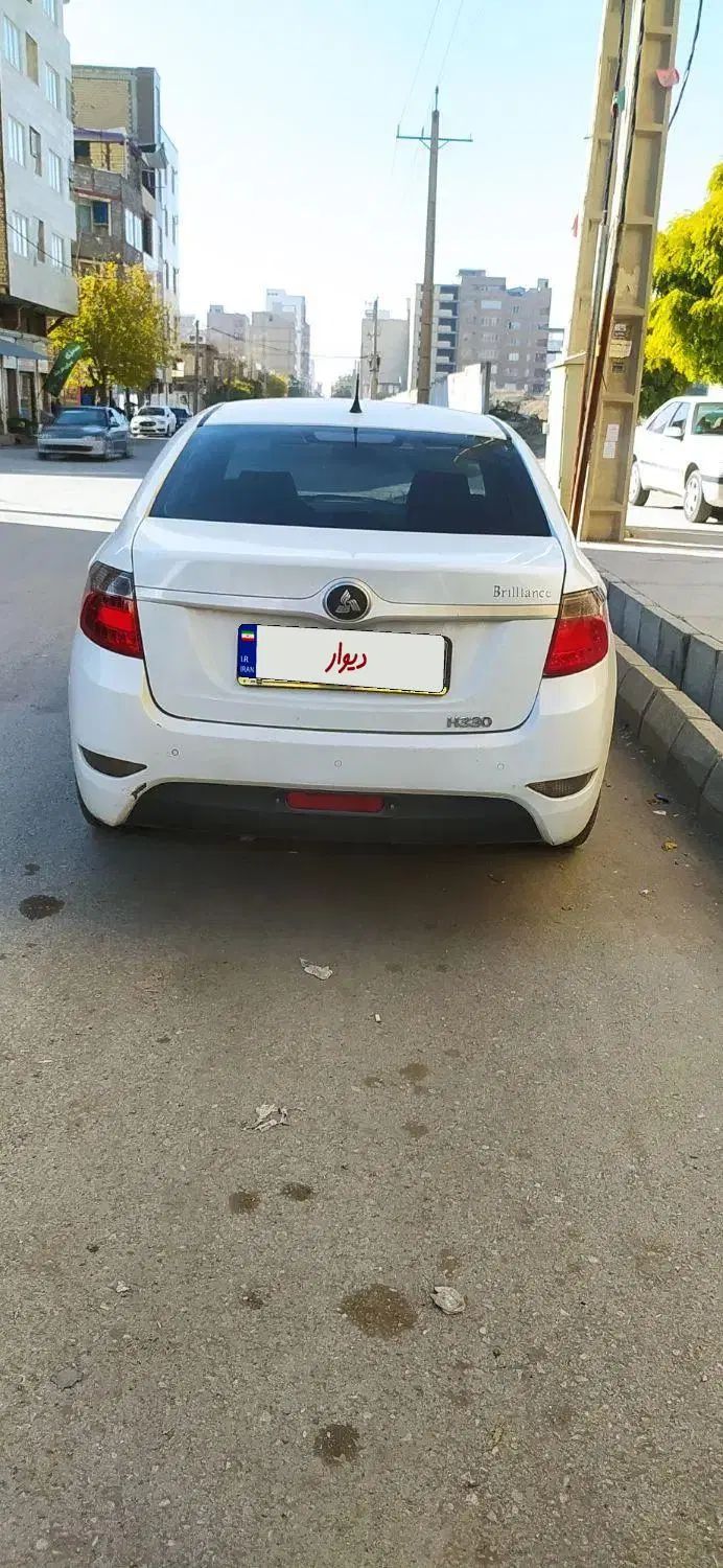 برلیانس H330 دنده‌ای 1500 - 1396