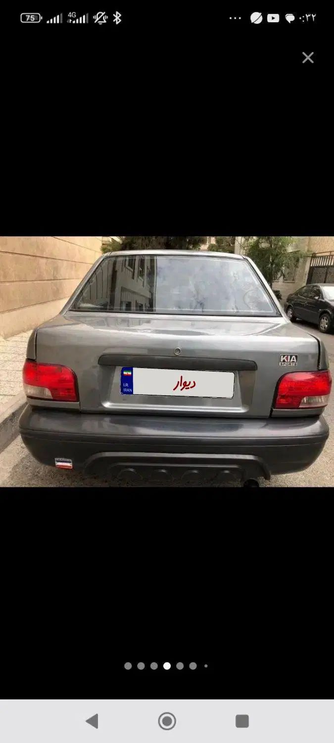 پراید صبا بنزینی - 1386