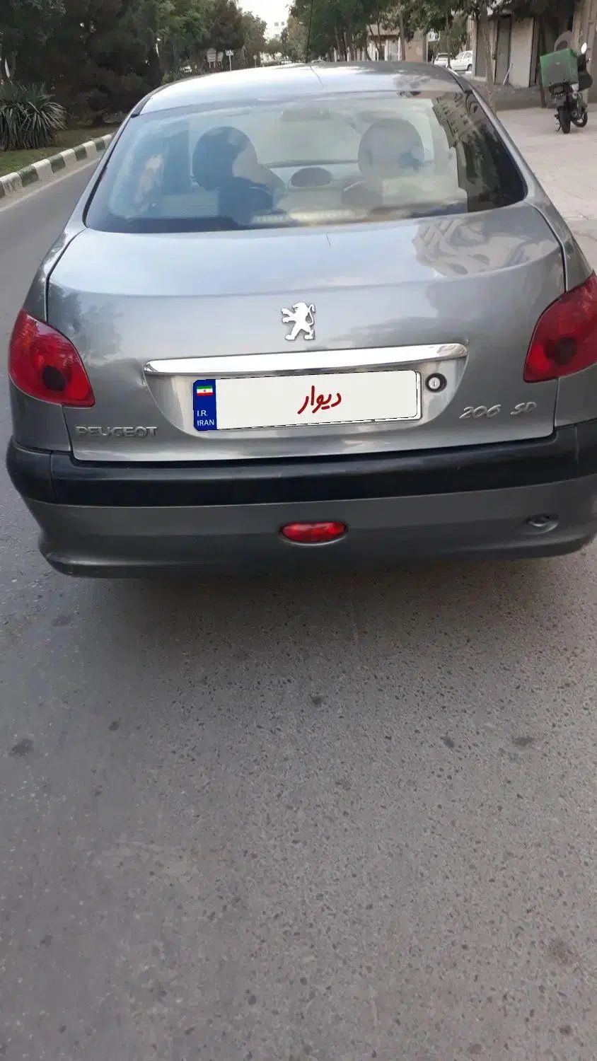 پژو ۲۰۶ صندوق دار v8 - 1388