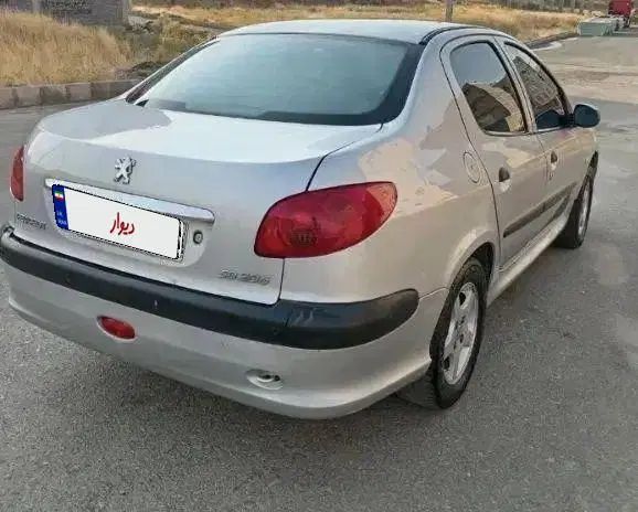 پژو ۲۰۶ صندوق دار v8 - 1385