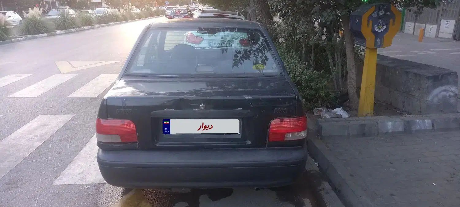 پراید صبا بنزینی - 1381