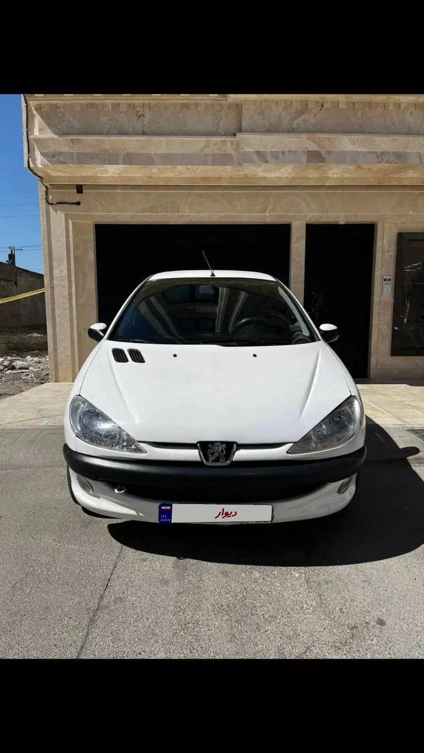 پژو ۲۰۶ صندوق دار v8 - 1390