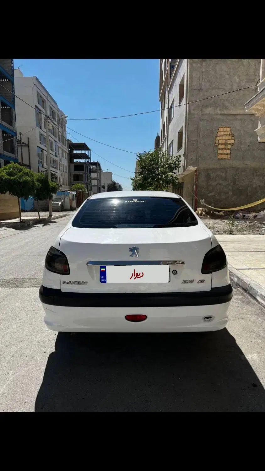 پژو ۲۰۶ صندوق دار v8 - 1390