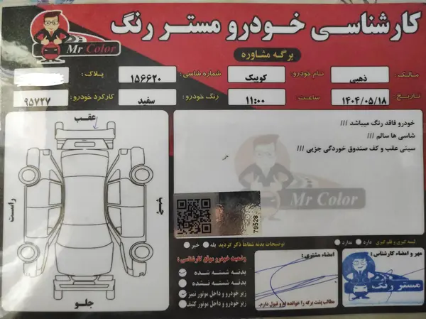 کوییک معمولی دنده‌ای - 1401