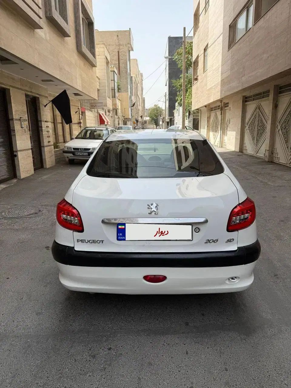 پژو ۲۰۶ صندوق دار v2 - 1388
