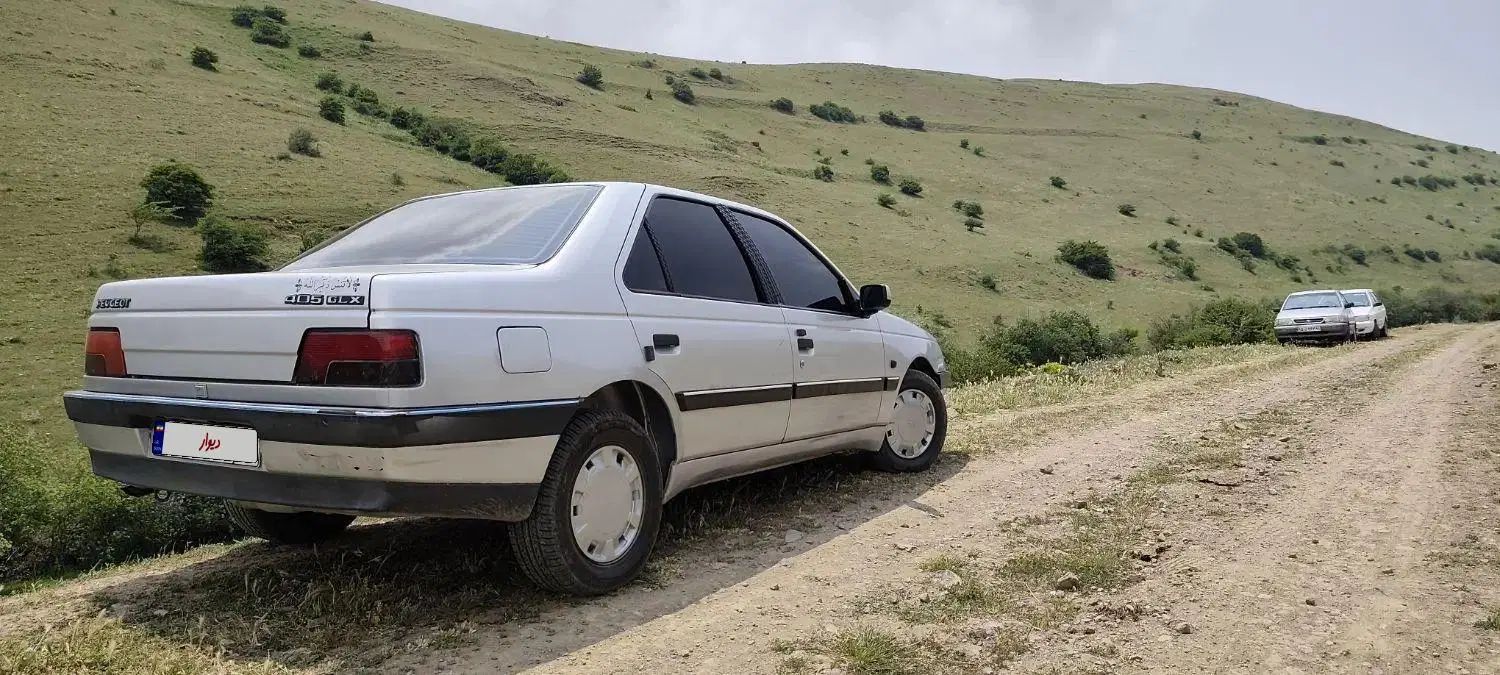 پژو 405 GLX - دوگانه سوز - 1385