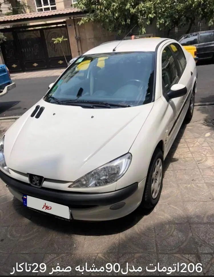 پژو ۲۰۶ صندوق دار v9 - 1390