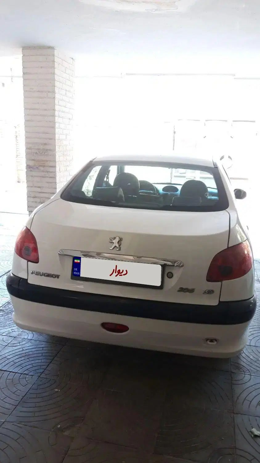 پژو ۲۰۶ صندوق دار v1 - 1388