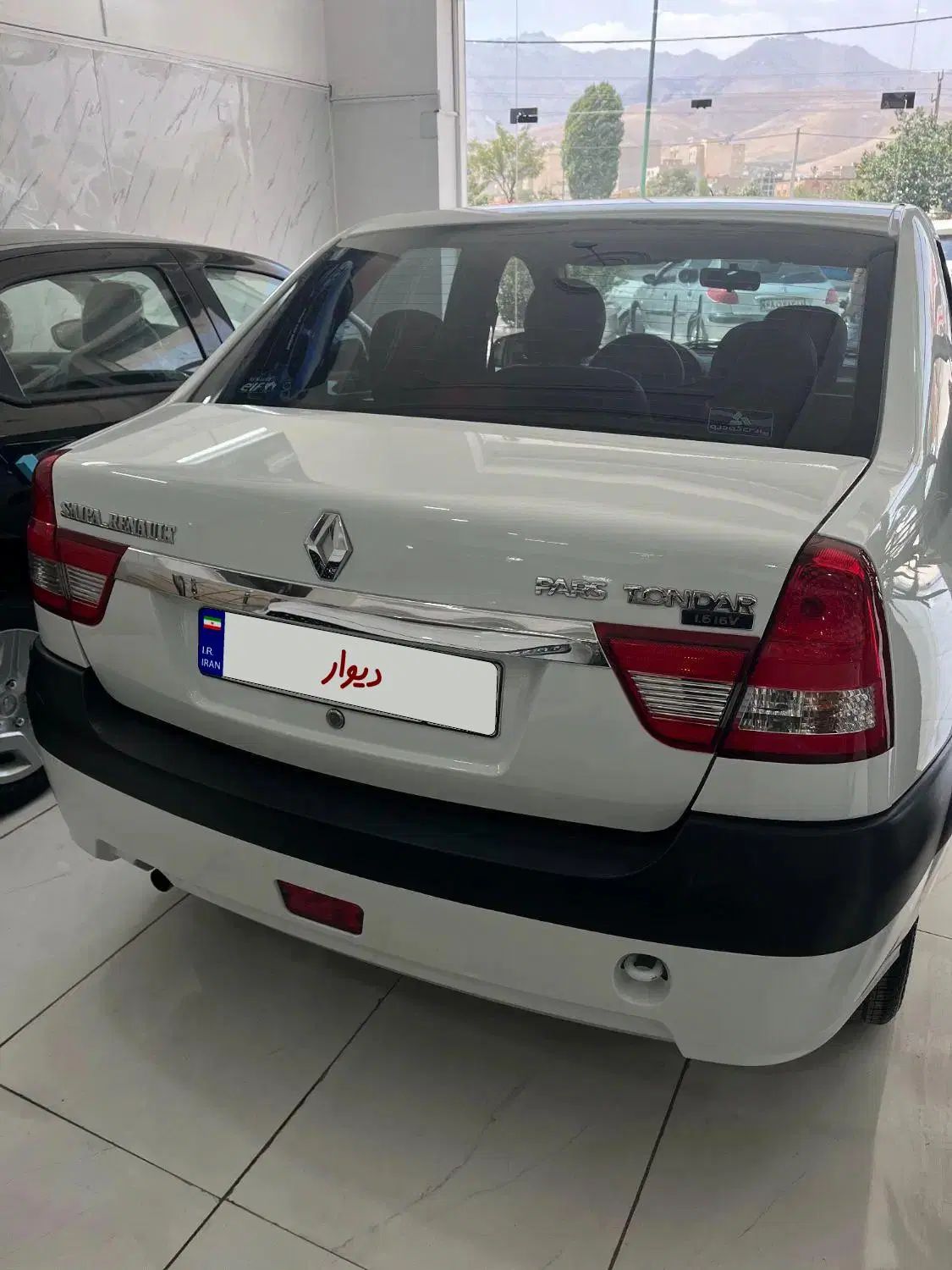 رنو پارس تندر گیربکس JHQ + مولتی مدیا - 1397