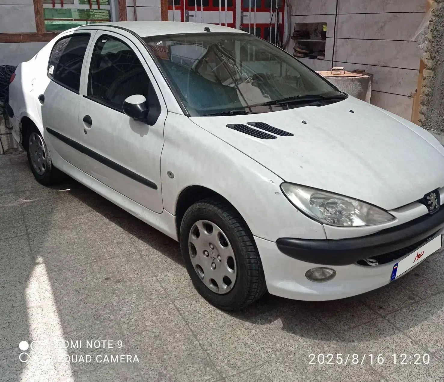 پژو ۲۰۶ صندوق دار v20 - 1390