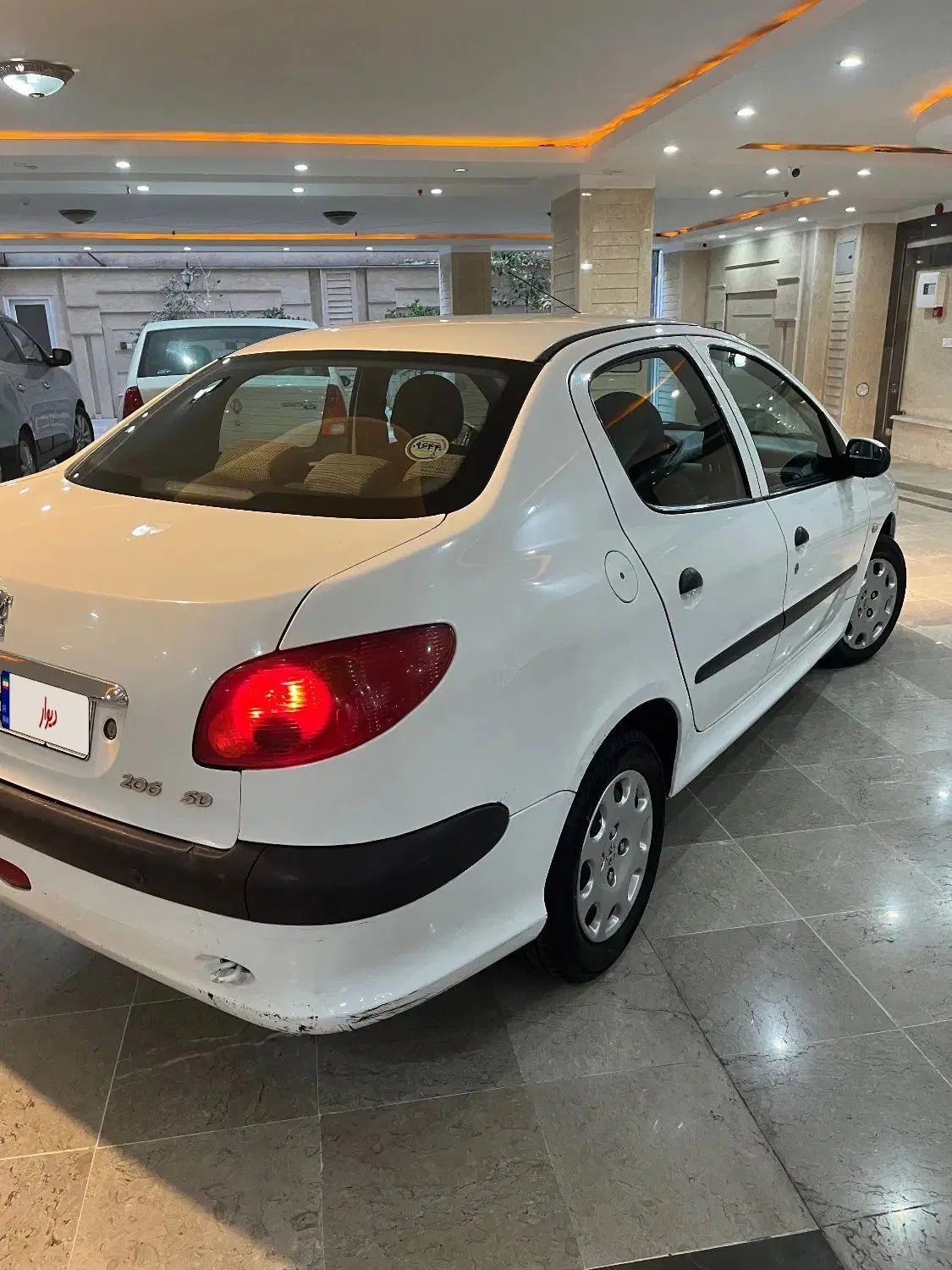 پژو ۲۰۶ صندوق دار v8 - 1395