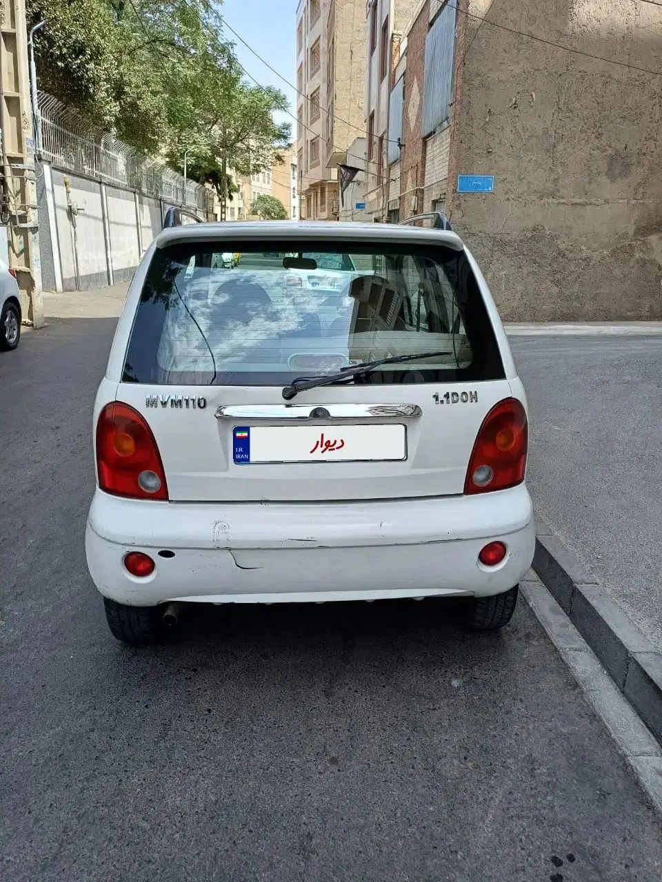 ام وی ام 110 چهار سیلندر دنده ای - 1393