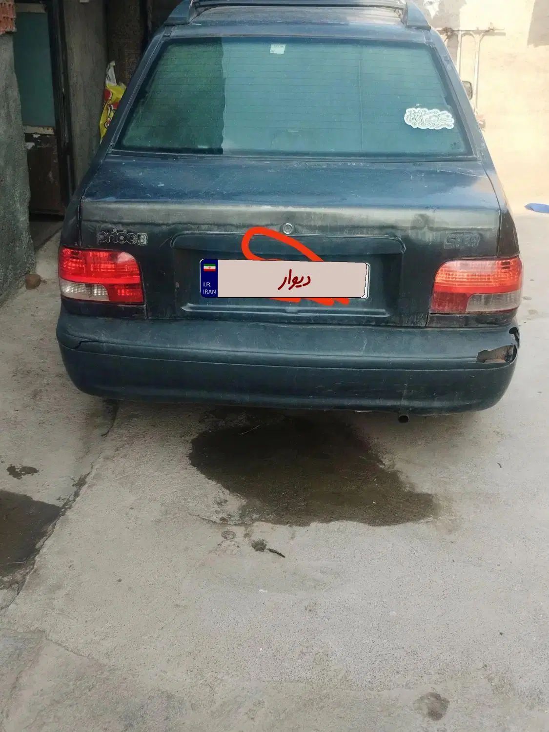 پراید صبا بنزینی - 1382