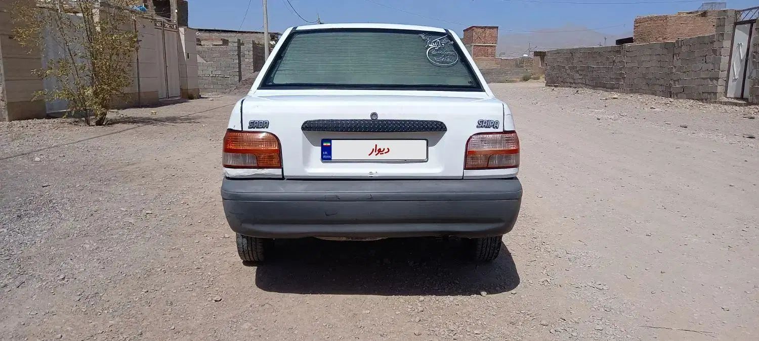 پراید صبا بنزینی - 1387