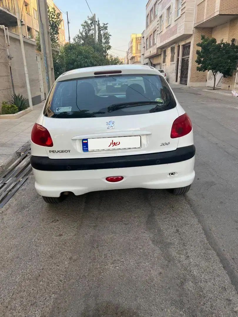 پژو 206 تیپ 2 - 1396