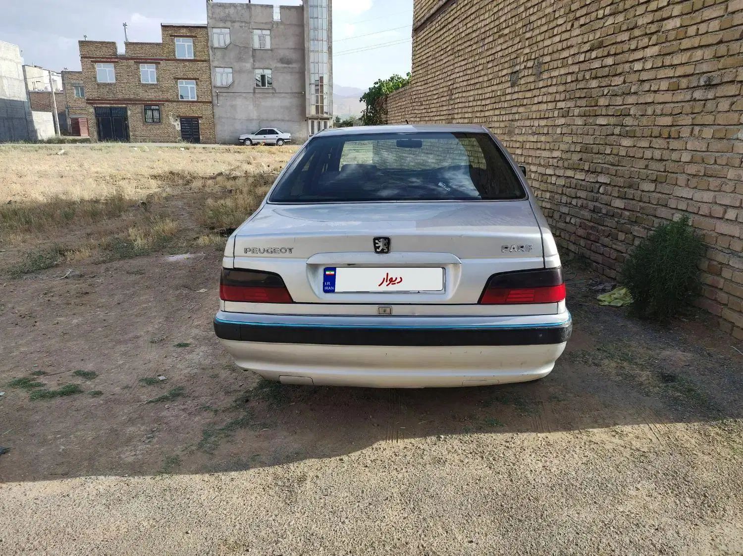 پژو پارس دوگانه سوز - 1386
