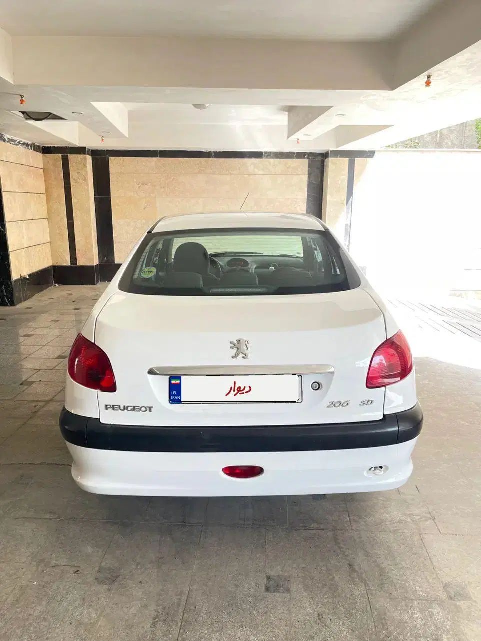 پژو ۲۰۶ صندوق دار v8 - 1399