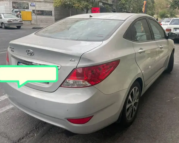 هیوندای اکسنت 1.6 لیتر بلو - 2015