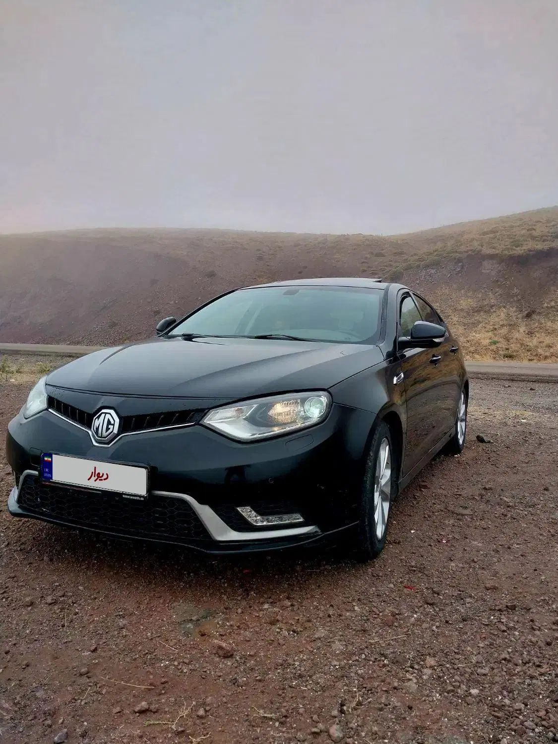 ام جی 6 لیفت بک GT فیس جدید - 2015