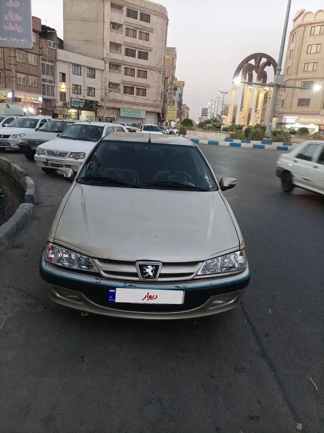 پژو پارس XU7ساده - 1383