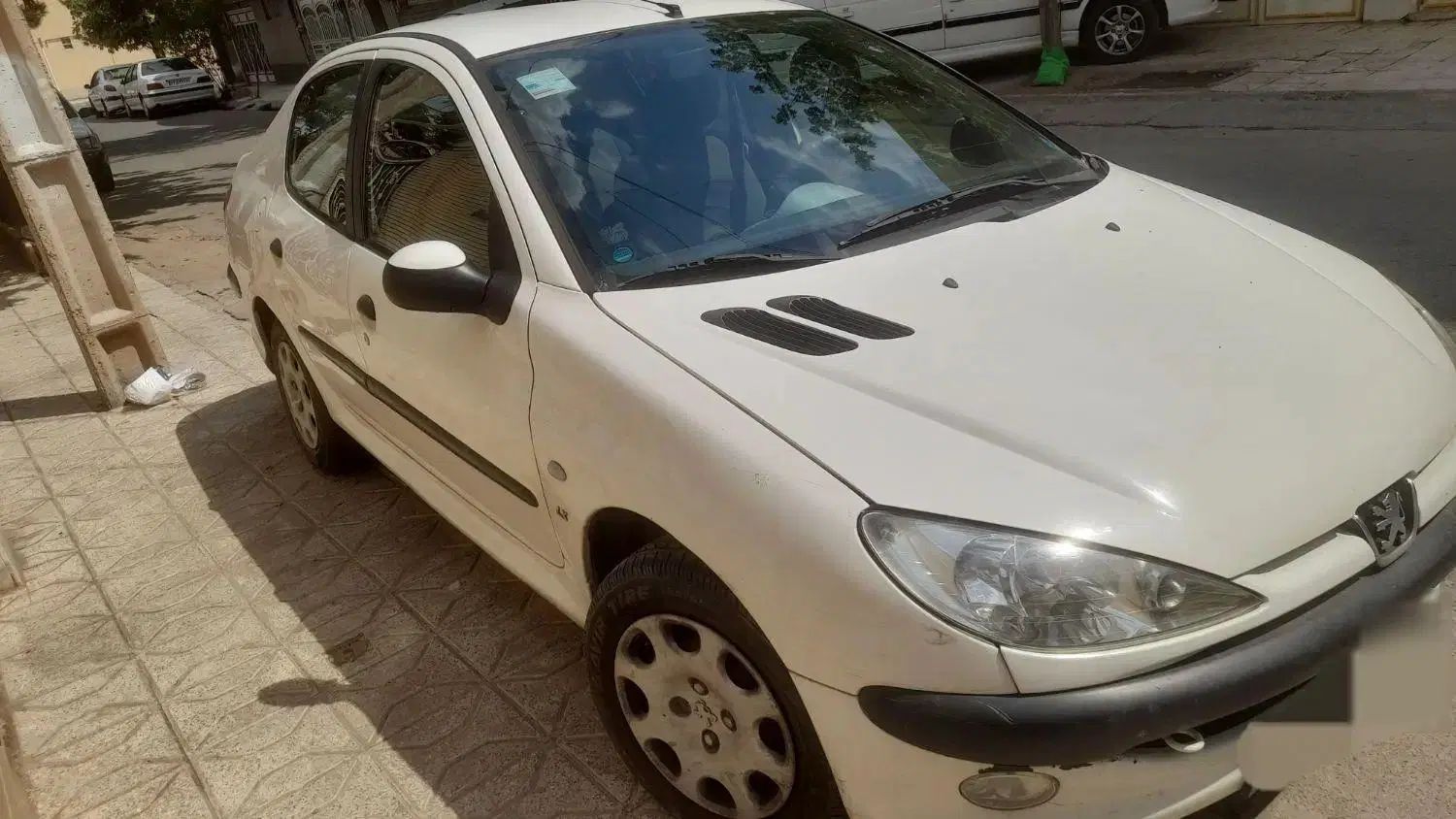 پژو ۲۰۶ صندوق دار v8 - 1387