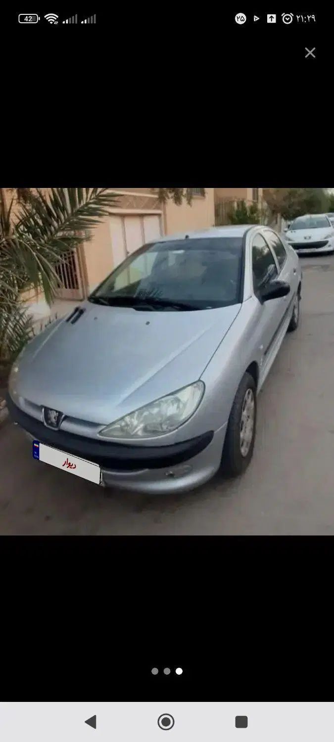 پژو ۲۰۶ صندوق دار v8 - 1390