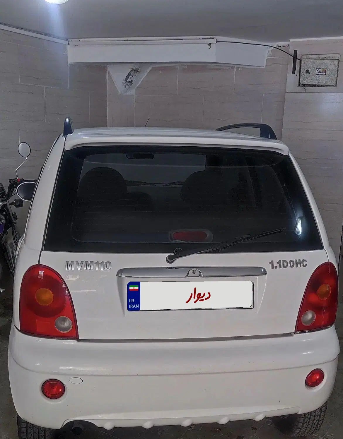 ام وی ام 110 چهار سیلندر دنده ای - 1393