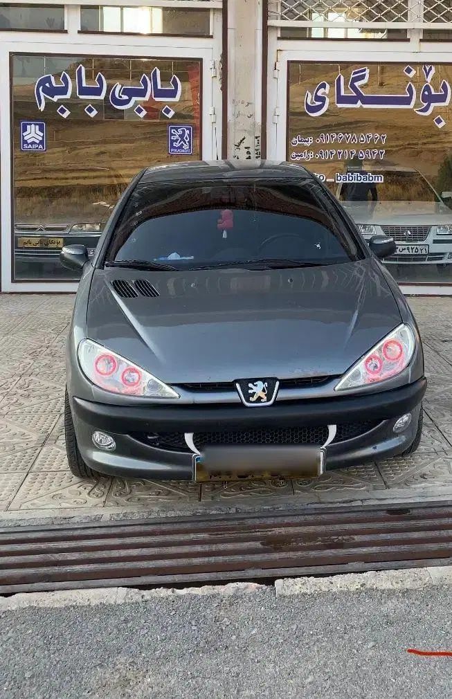پژو ۲۰۶ صندوق دار v8 - 1389