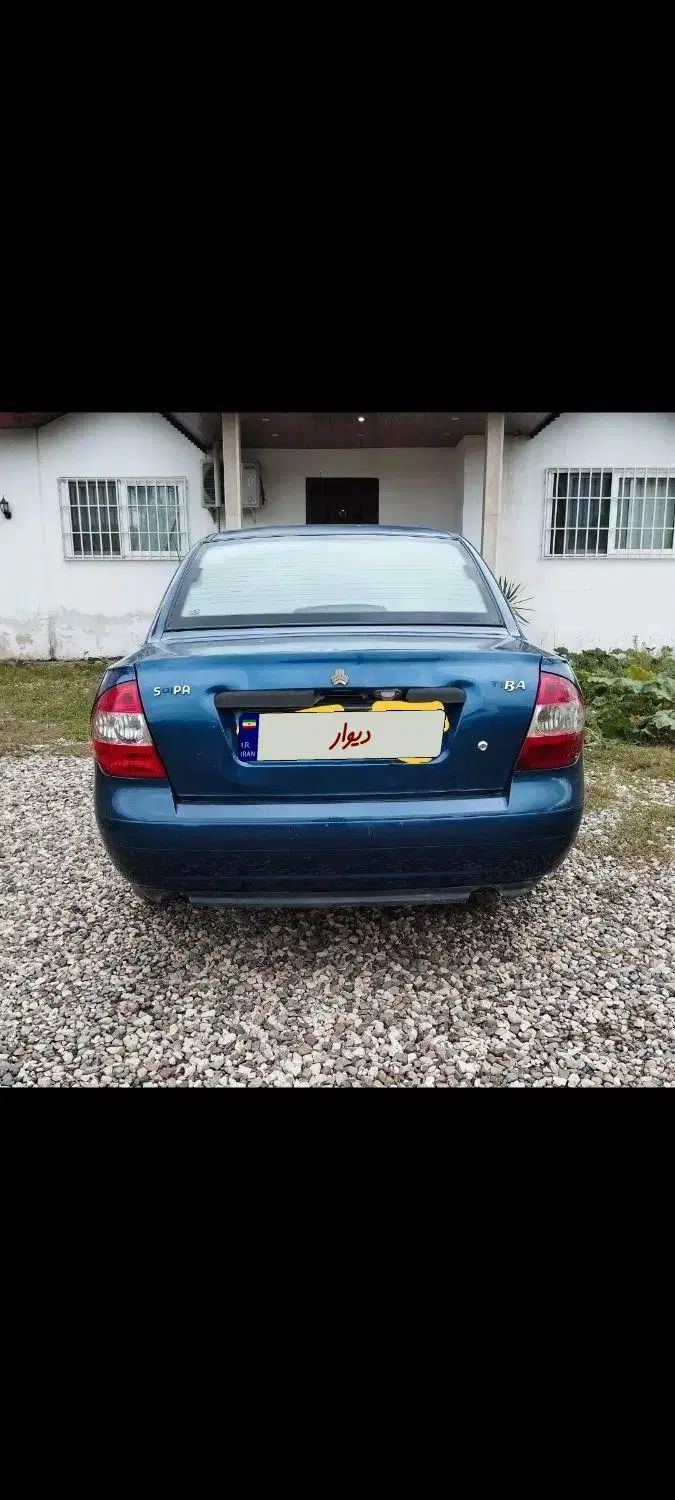 تیبا صندوق دار EX - 1393