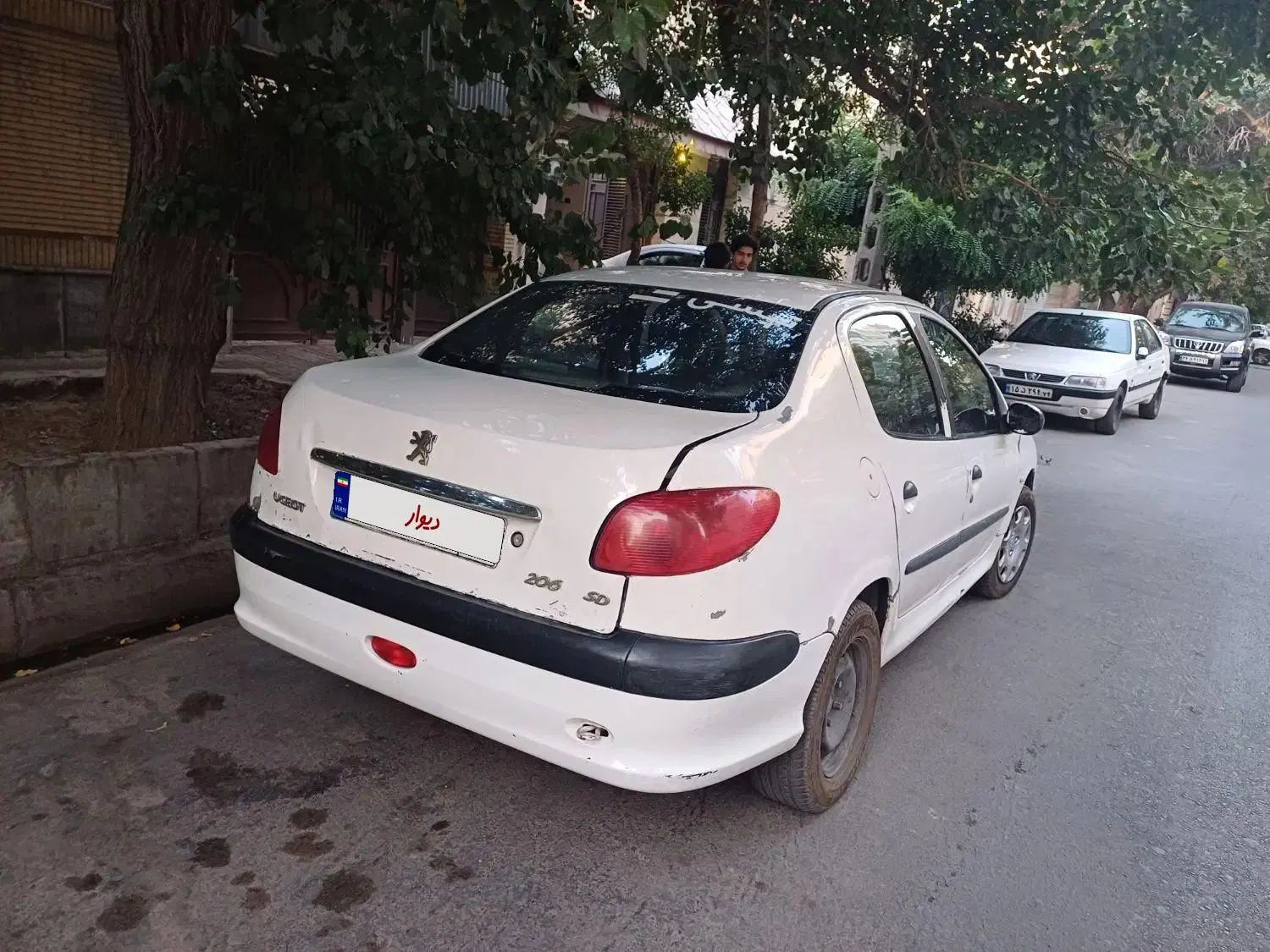 پژو ۲۰۶ صندوق دار v1 - 1387